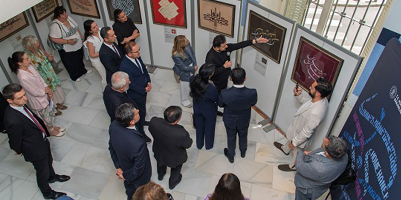 Hâne İslam Sanatları Sergisi Madrid’de sanatseverlerle buluştu