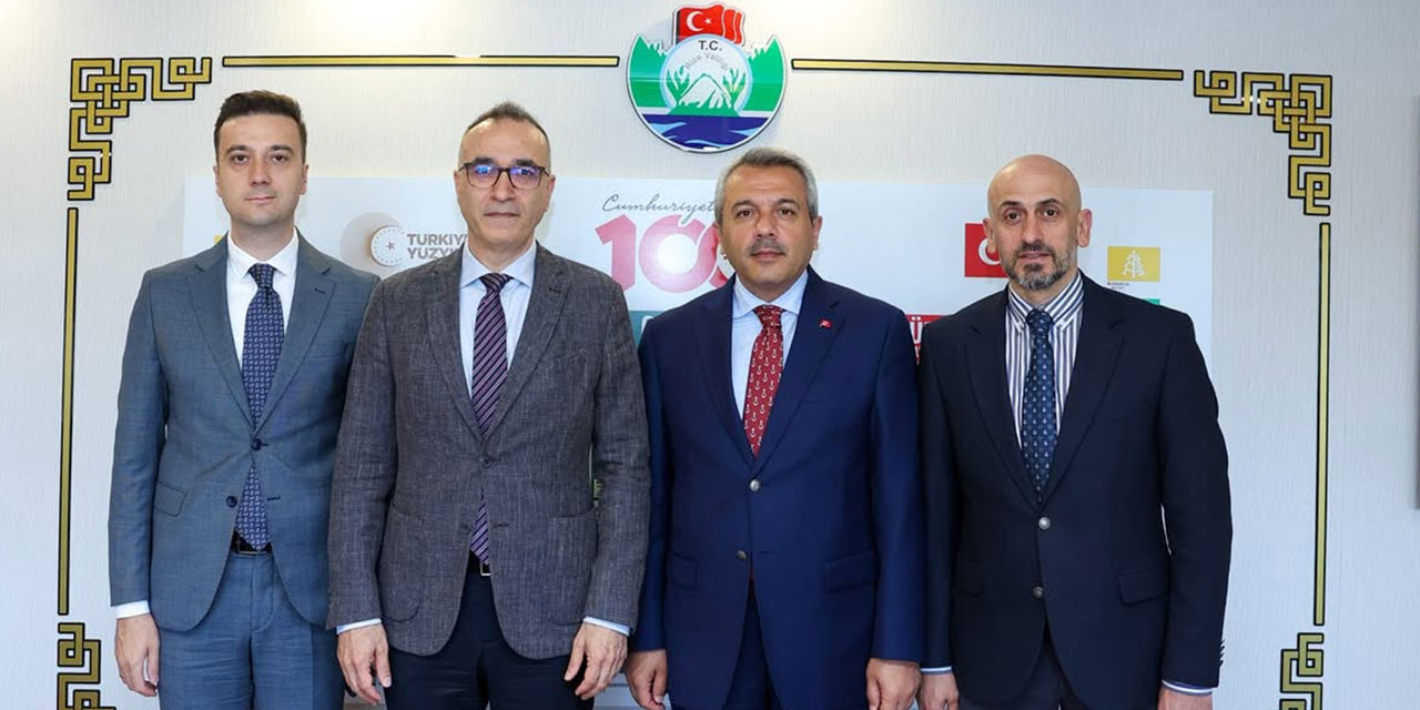 Çayeli Bakır İşletmeleri'nden Vali Baydaş'a Ziyaret