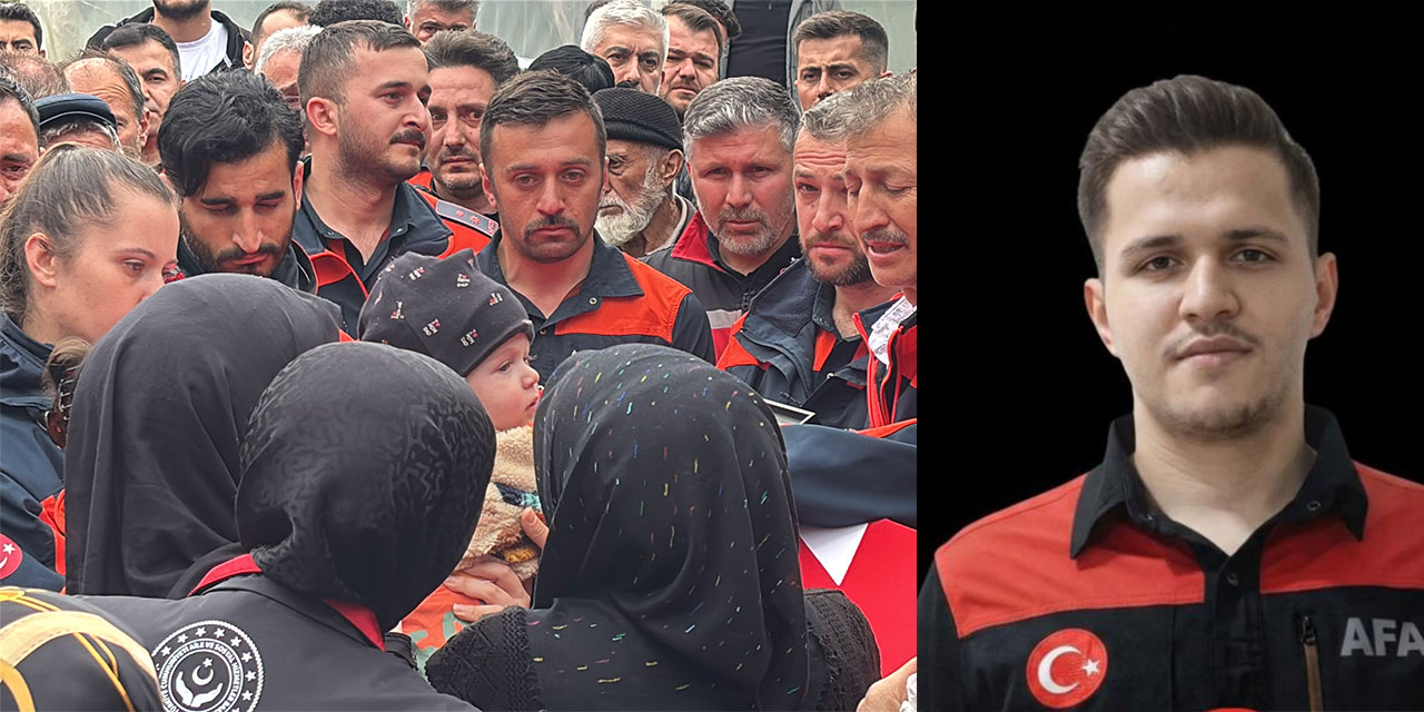 Eşi tabutuna son kez sarıldı, babası namazını kıldırdı: AFAD Rize personeline Bolu'da hüzünlü veda