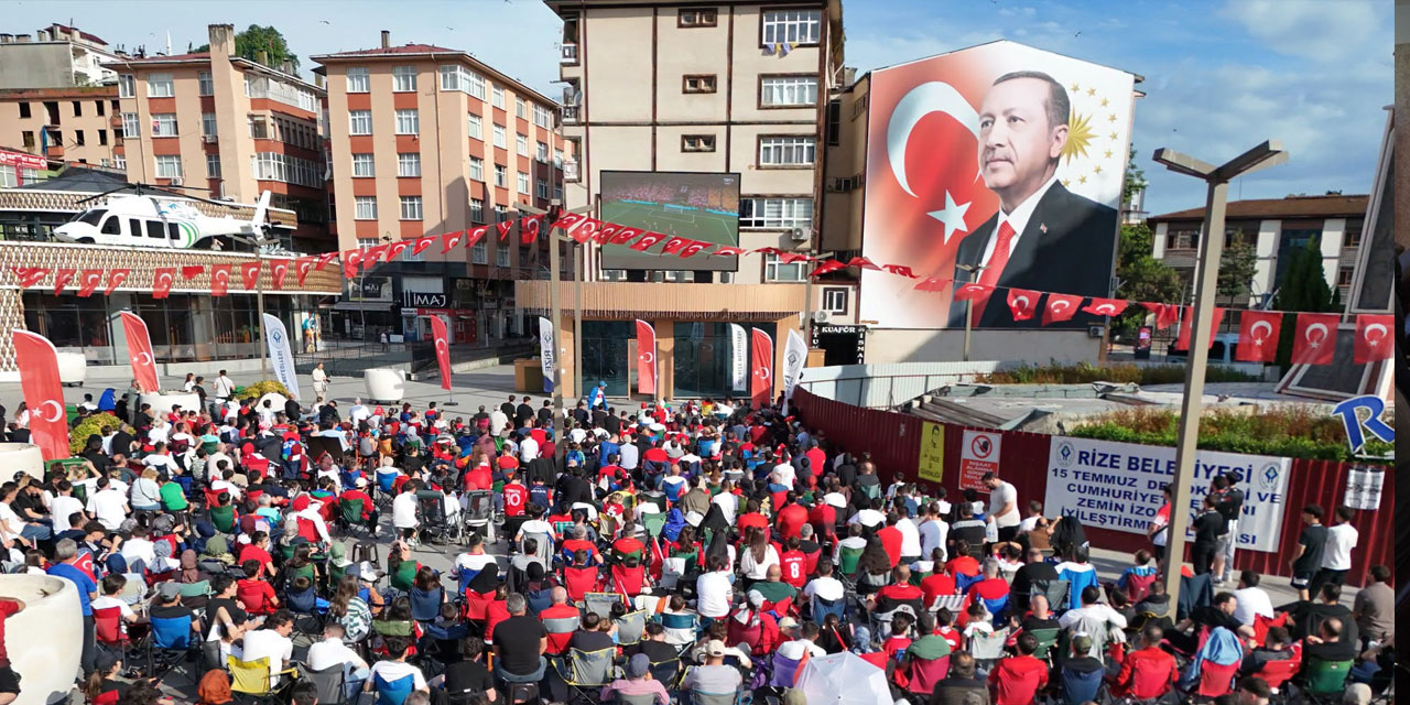 Rize’de "Milli Maç mı, YKS mi?" İkilemi: Dev Ekran Gürültüsü Öğrencileri Yakabilir!