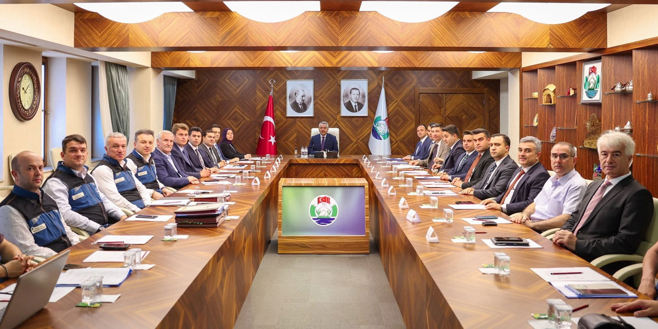 Vali Baydaş: Başkanlığında KÖYDES Toplantısı Gerçekleştirildi