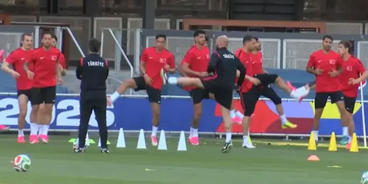 A Milli Futbol Takımı, Paraguay maçının hazırlıklarını tamamladı