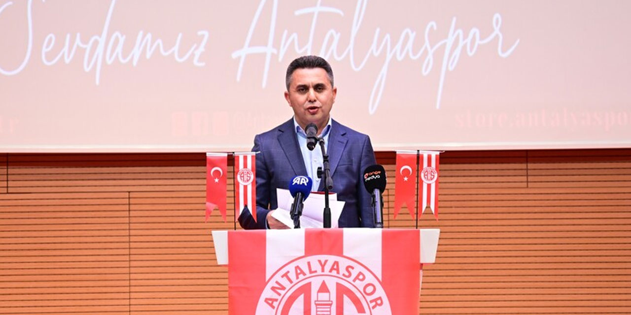 Antalyaspor AŞ Başkanlığına Mustafa Ergün seçildi