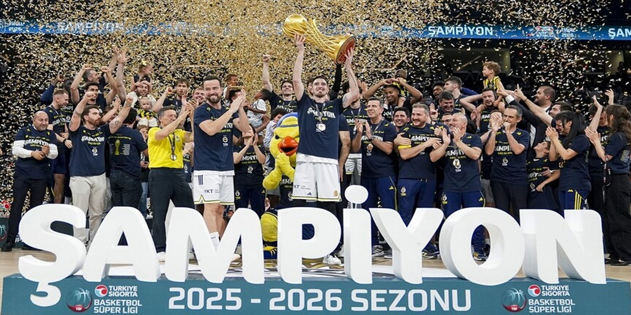 Basketbol Süper Ligi'nde şampiyon Fenerbahçe Beko oldu