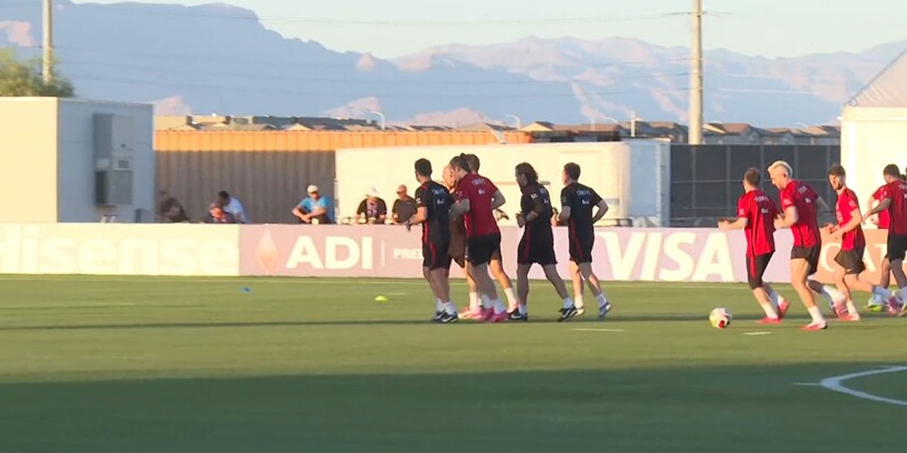 A Milli Futbol Takımı, ABD maçının hazırlıklarına başladı