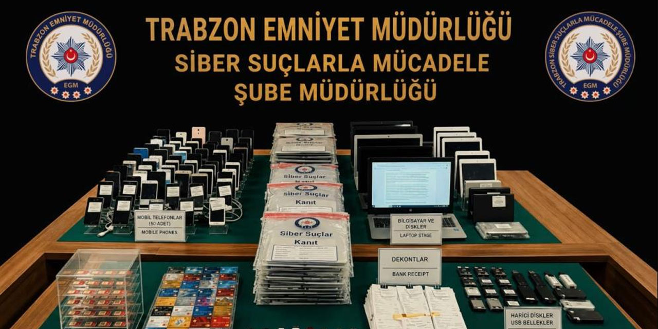Trabzon merkezli 11 ilde yasadışı bahis ve dolandırıcılık operasyonu