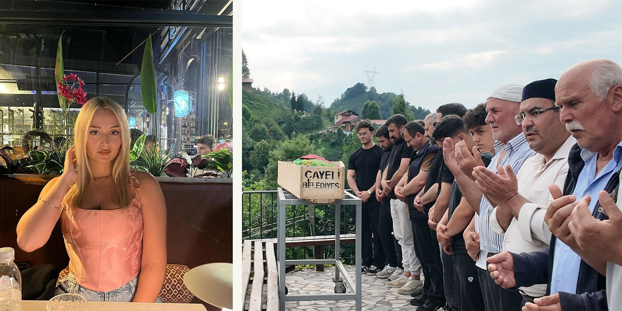 Rize’deki Feci Kazada Kahreden Veda: 19 Yaşındaki Gamze Gözyaşlarıyla Uğurlandı