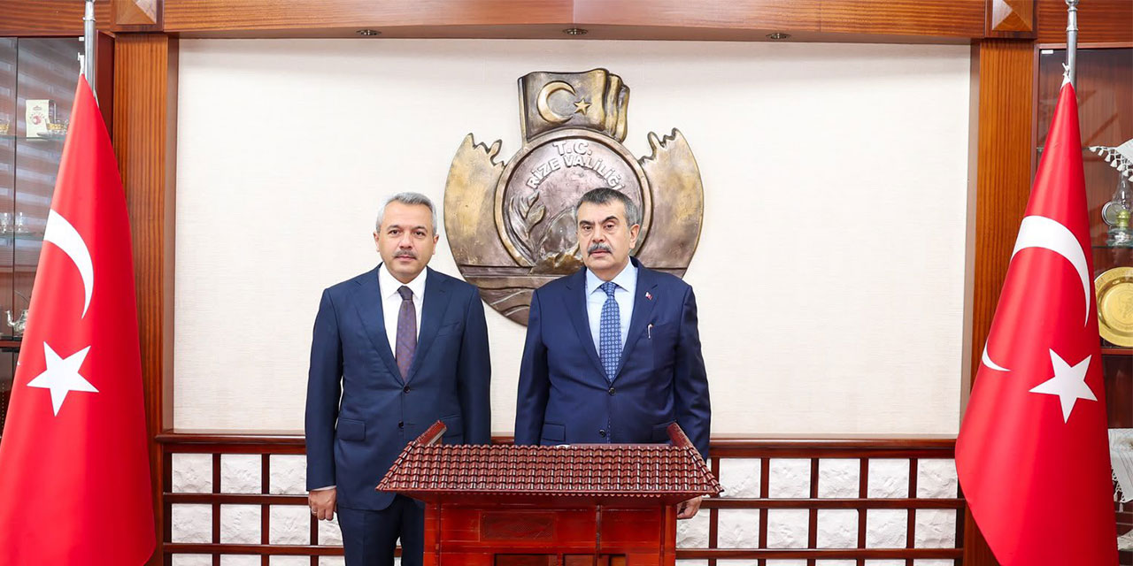 Milli Eğitim Bakanı Tekin, Rize'de konuştu