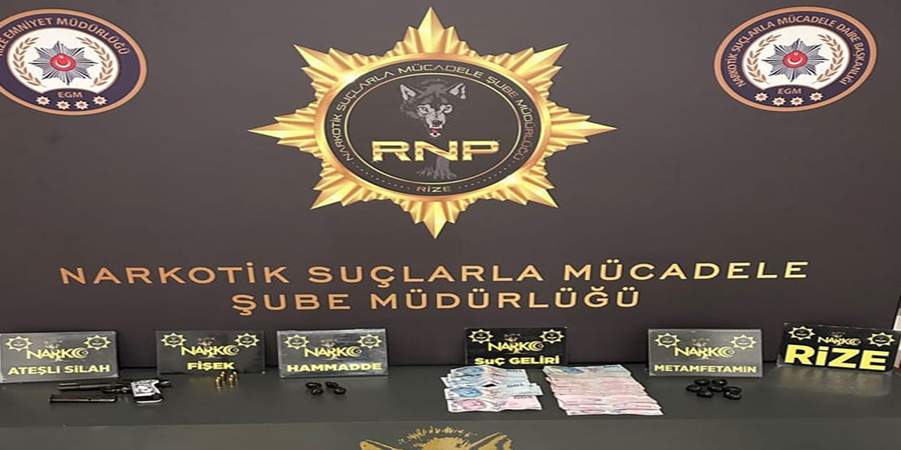 Rize'de Uyuşturucu Operasyonu: 7 Kişi Tutuklandı