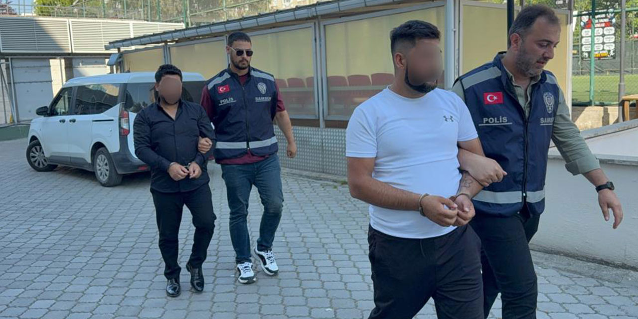 Samsun'da arsa sahibini bıçakla yaralayıp darbeden 2 müteahhit yakalandı