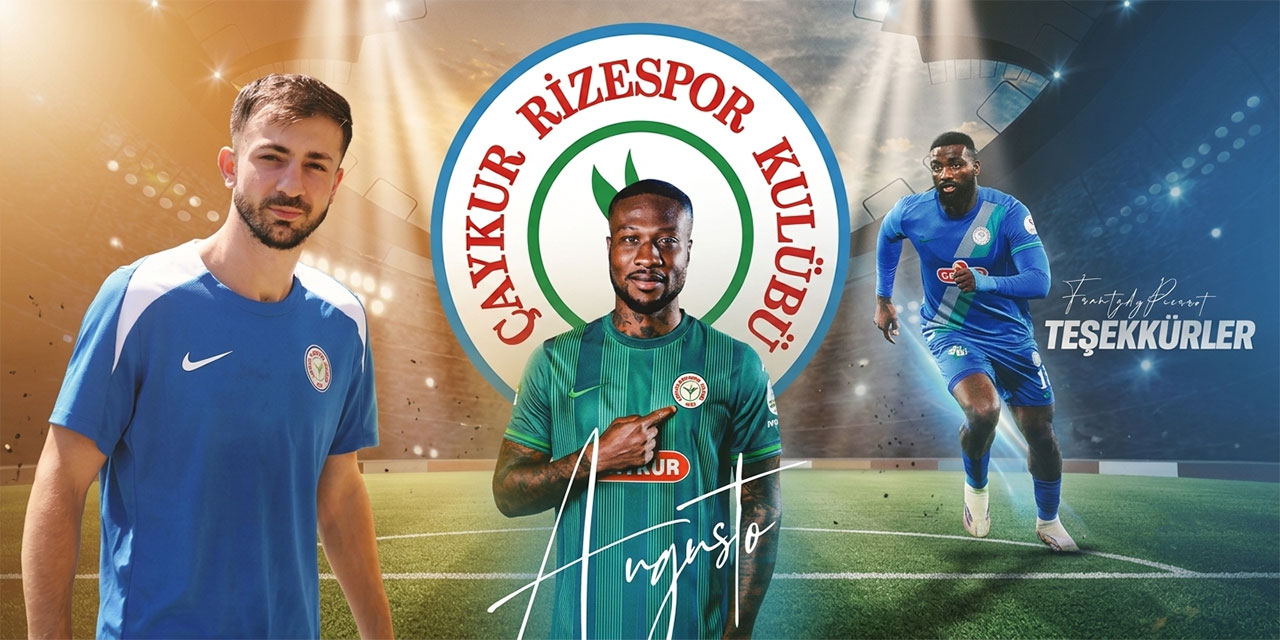 Çaykur Rizespor'da Üç Kiralık İsimle Yollar Ayrıldı