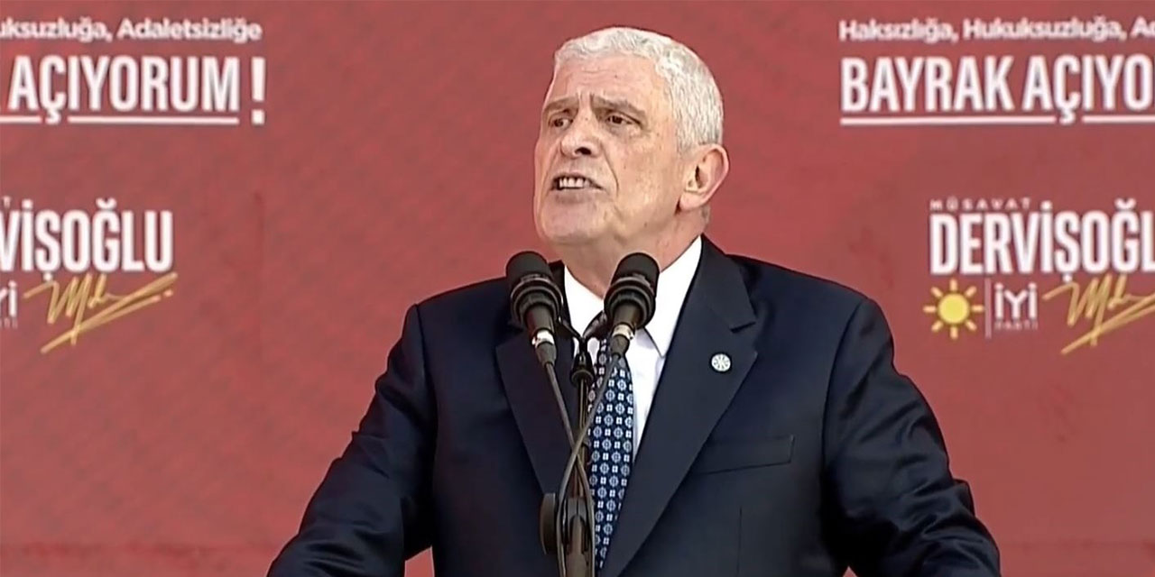 Dervişoğlu: Terörü ve teröristi kollayanlara bayrak açıyorum