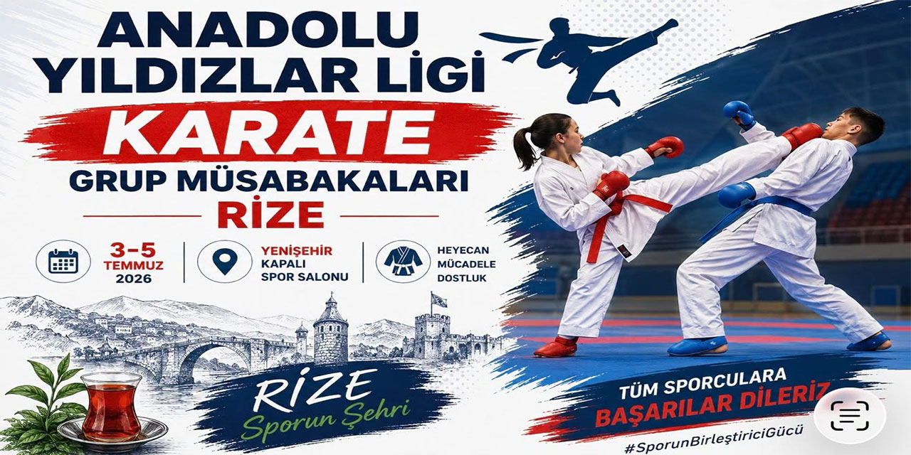 Anadolu Yıldızları Rize’de Madalya İçin Tatamiye Çıkıyor