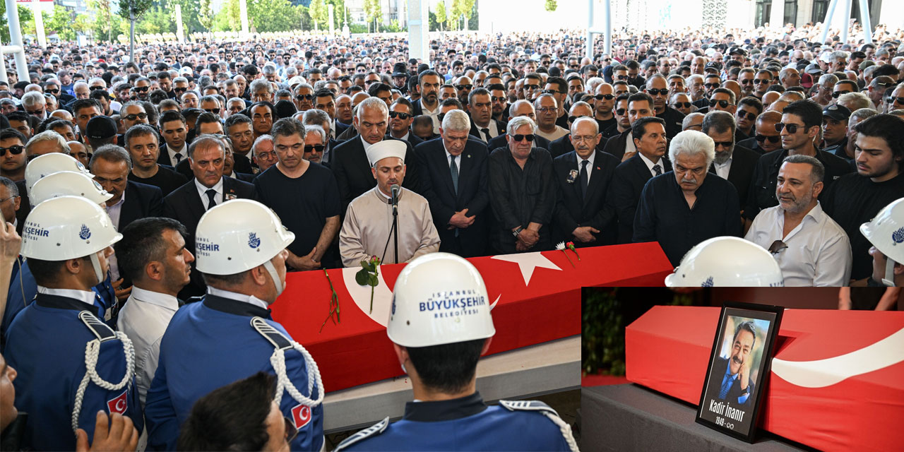 Kadir İnanır son yolculuğuna uğurlandı