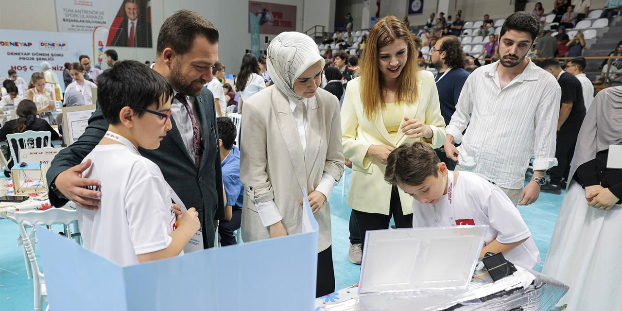 DENEYAP Teknoloji Atölyeleri’nde 15 bini aşkın öğrenci projelerini sergiledi