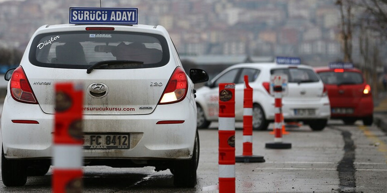 Güneşe çıkamayan sürücü adayı direksiyon sınavına akşam girecek