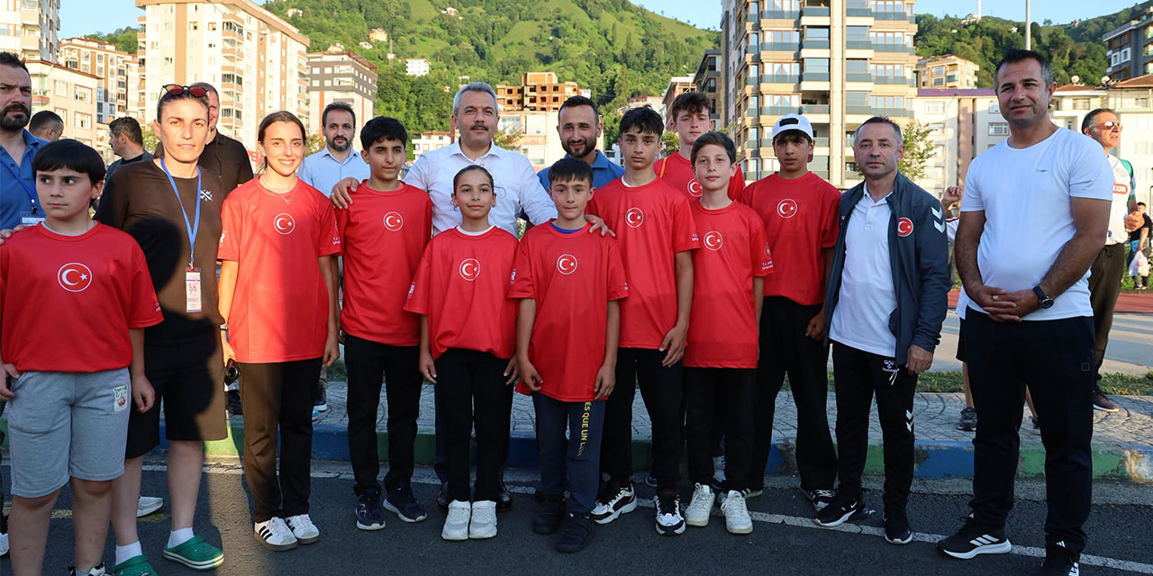 Rize’de Yaz Spor Okulları Coşkuyla Başladı