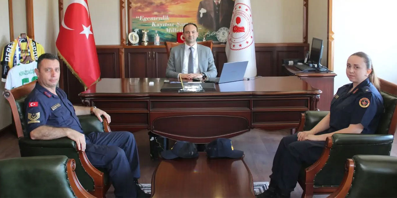 Derepazarı’nın İlk Kadın İlçe Jandarma Komutanı  Kübra Gökalp Uslu Göreve Başladı