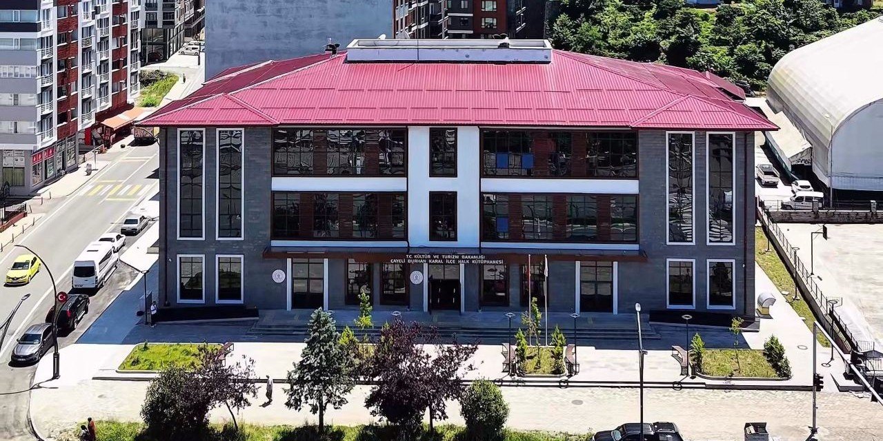 Rize’de 0-6 yaş bebek ve çocuk kütüphanesi ile yeni bina hizmette