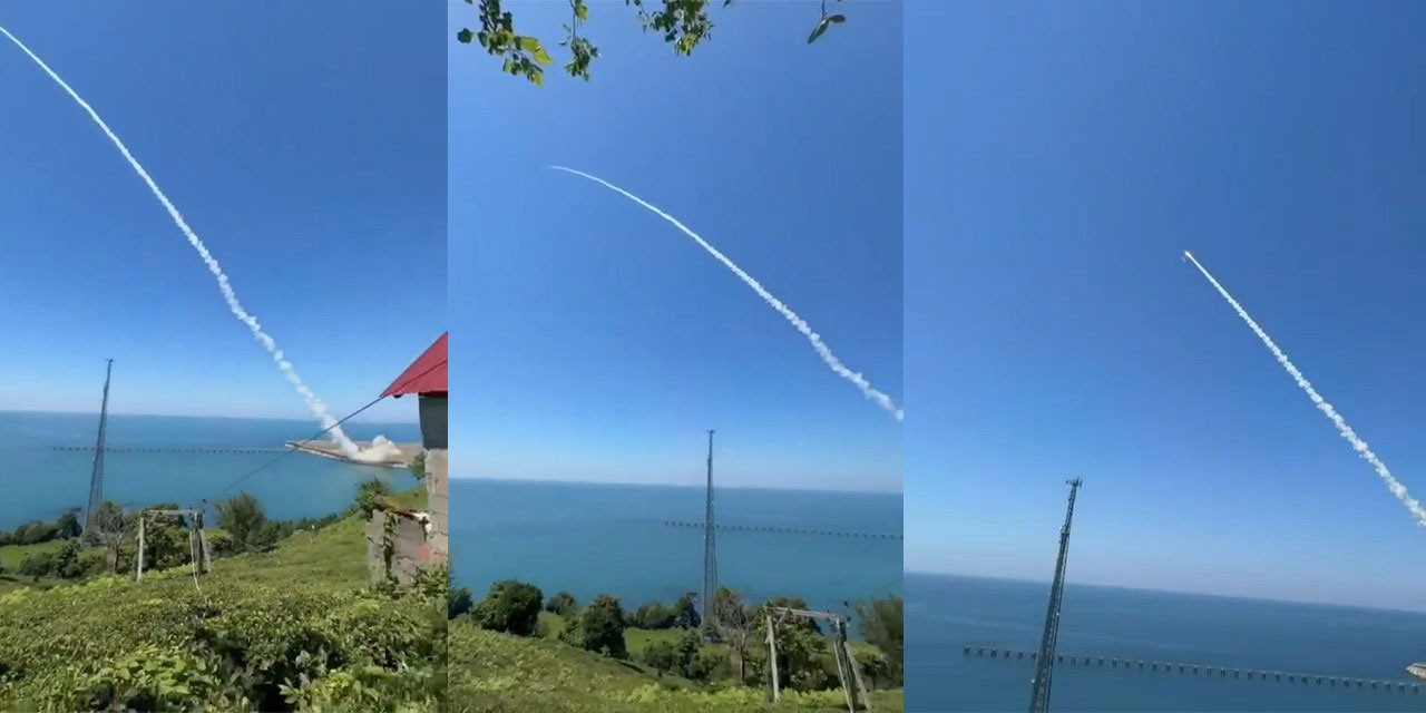 Rize Artvin Havalimanında yeni füze denemesi