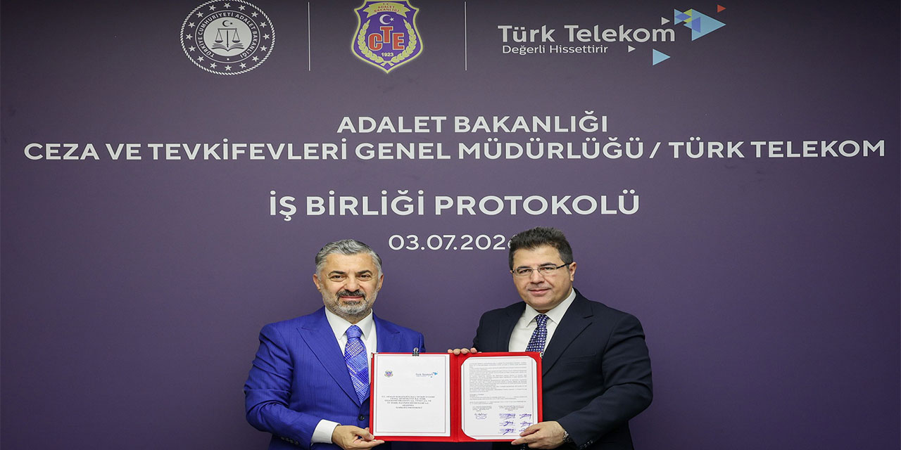 Türk Telekom ile Ceza ve Tevkifevleri Genel Müdürlüğü'nden dijital dönüşümde yeni protokol