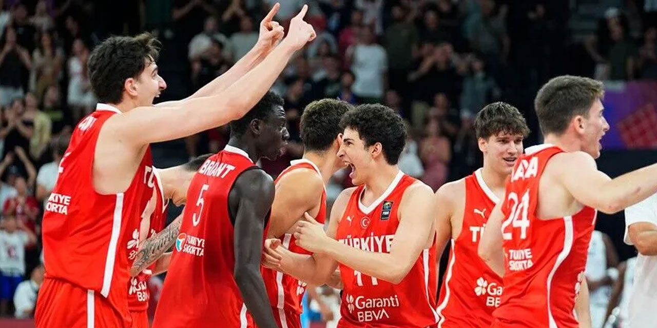 17 Yaş Altı Milli Basketbol Takımı, Dünya Kupası'nda yarı finale yükseldi