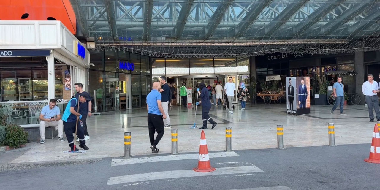 Ümraniye'de alışveriş merkezinde silahlı saldırı: 2 yaralı