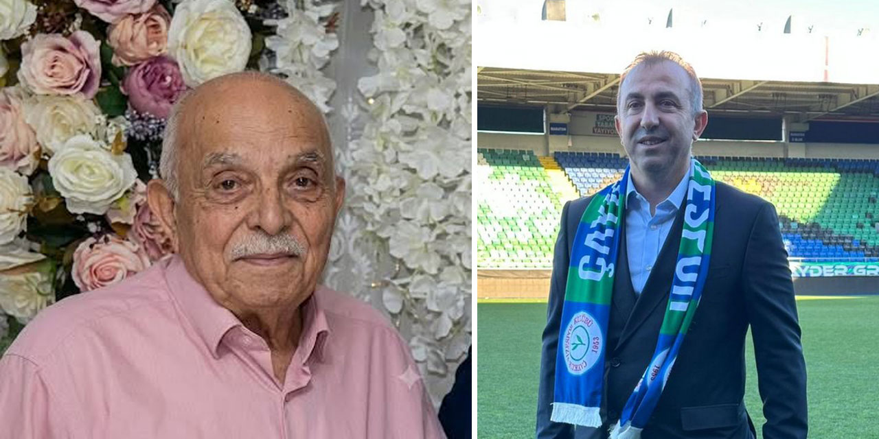 Çaykur Rizespor Teknik Direktörü Recep Uçar’ın acı günü