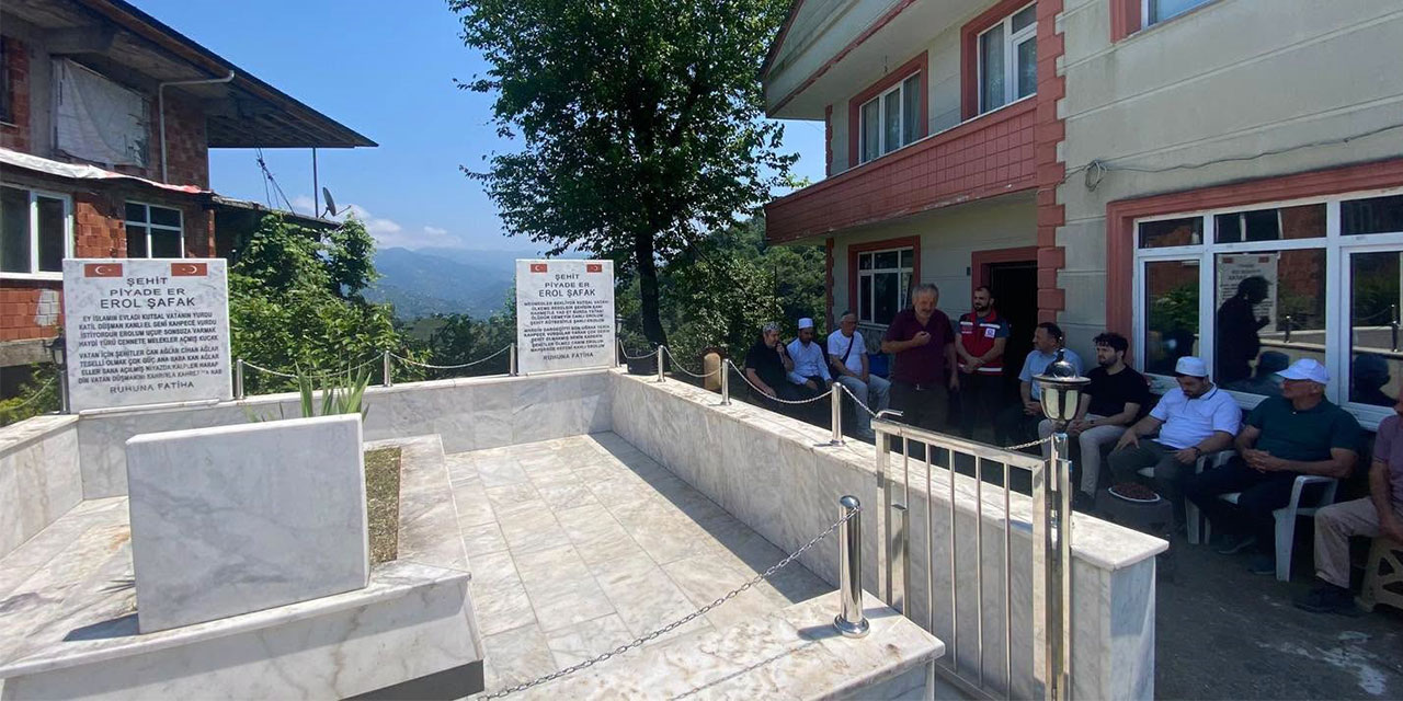 Şehit Erol Şafak Şehadetinin 33. Yılında Rize'de Dualarla Anıldı