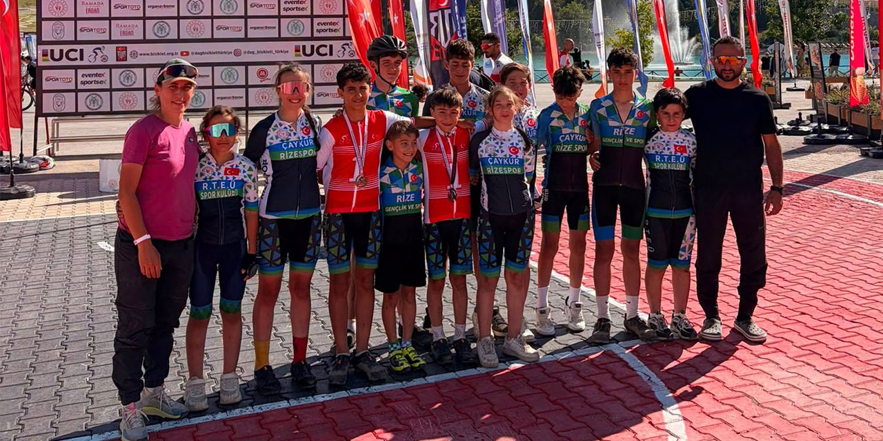 Rize’nin Altın Pedalları: Erzincan’dan Çifte Şampiyonluk Çıktı