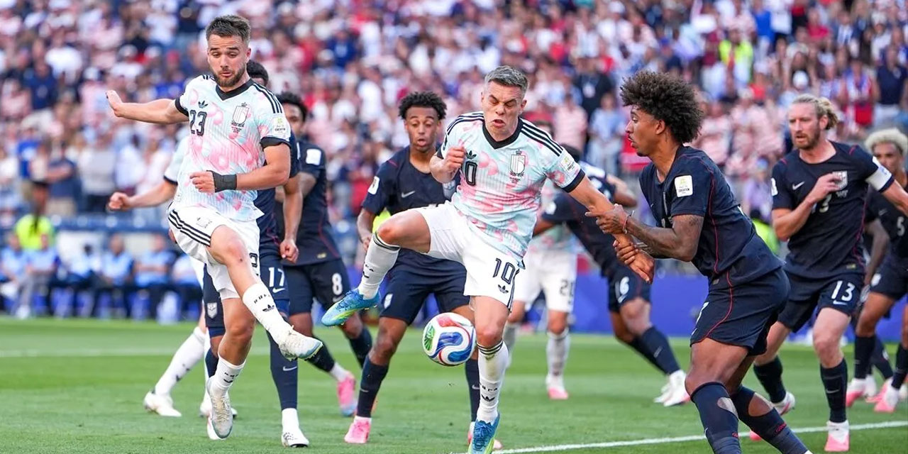 Belçika, ev sahiplerinden ABD'yi yenerek çeyrek finale yükseldi