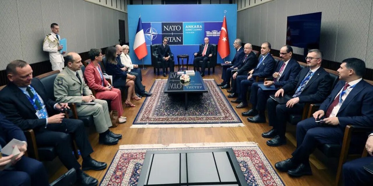 Cumhurbaşkanı Erdoğan, NATO Ankara Zirvesi kapsamında liderlerle bir araya geldi