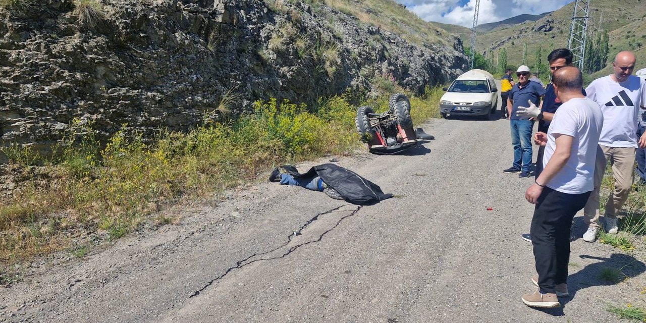 İspir’de kahreden kaza: ATV’den düşen şahıs hayatını kaybetti