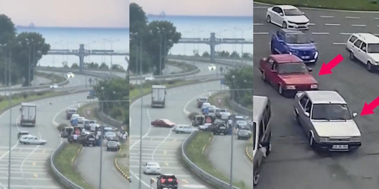 Rize’de drift atan 2 sürücüye 301 Bin TL Ceza