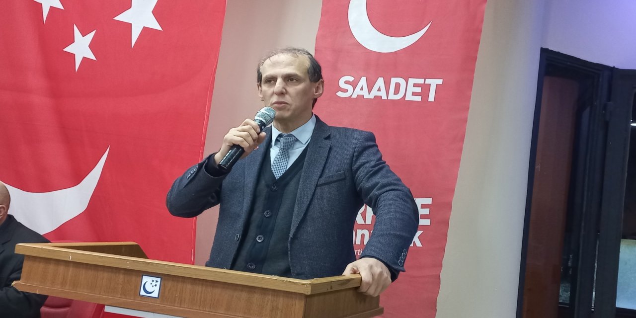 Saadet Partisi Rize İl Başkanı Kaçar: "Esnaf Ayakta Kalma Mücadelesi Veriyor"