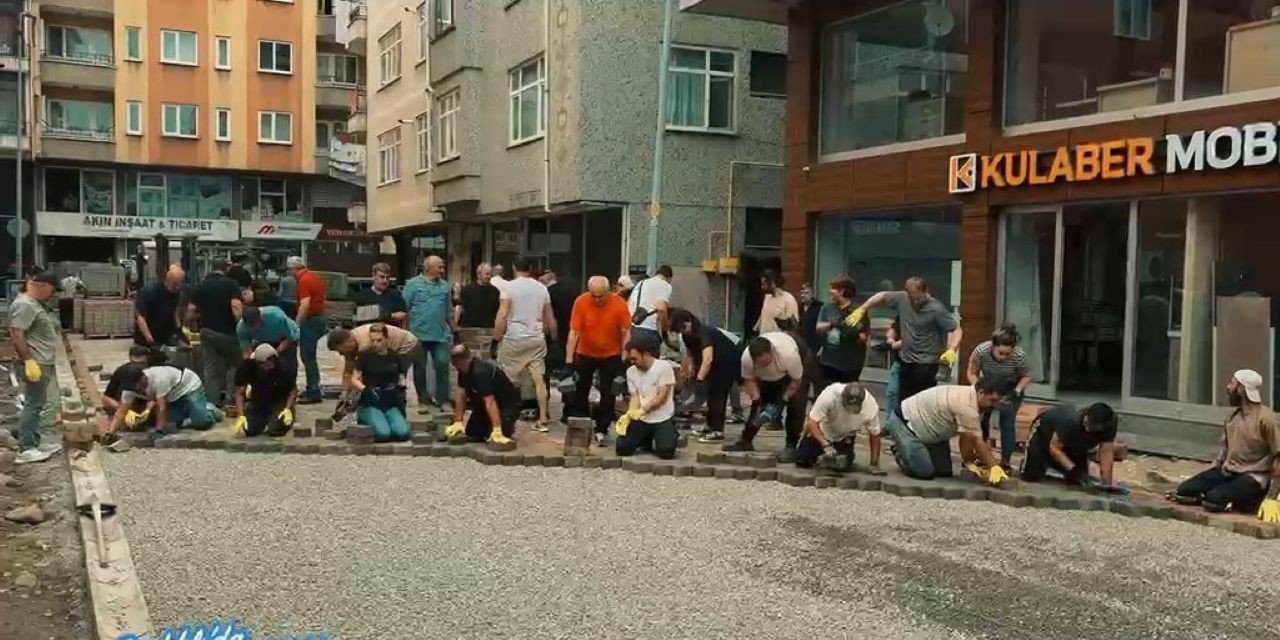 Fındıklı’da meci birlikteliği: Sokak yenilendi