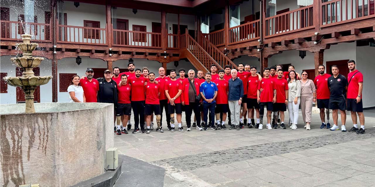 A Milli Ampute Futbol Takımı, Dünya Kupası'na Samsun'da hazırlanıyor