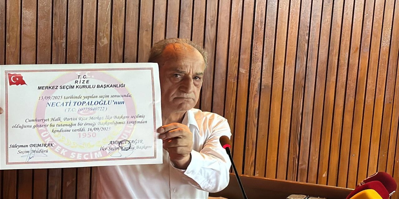Necati Topaloğlu’ndan CHP Genel Merkezine “Mazbata”lı Rest: Zavallısınız!