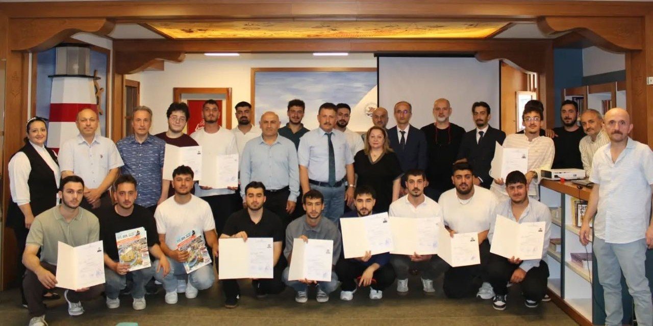 Rize’de iş garantili ‘Fitter yetiştirme Kursu’ sona erdi