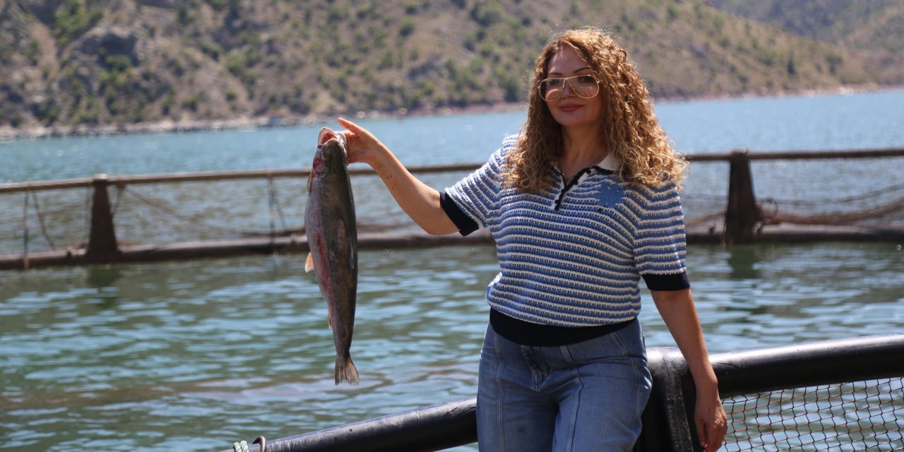 Çoruh Havzası'nda üretilen Türk somonları dünya sofralarında