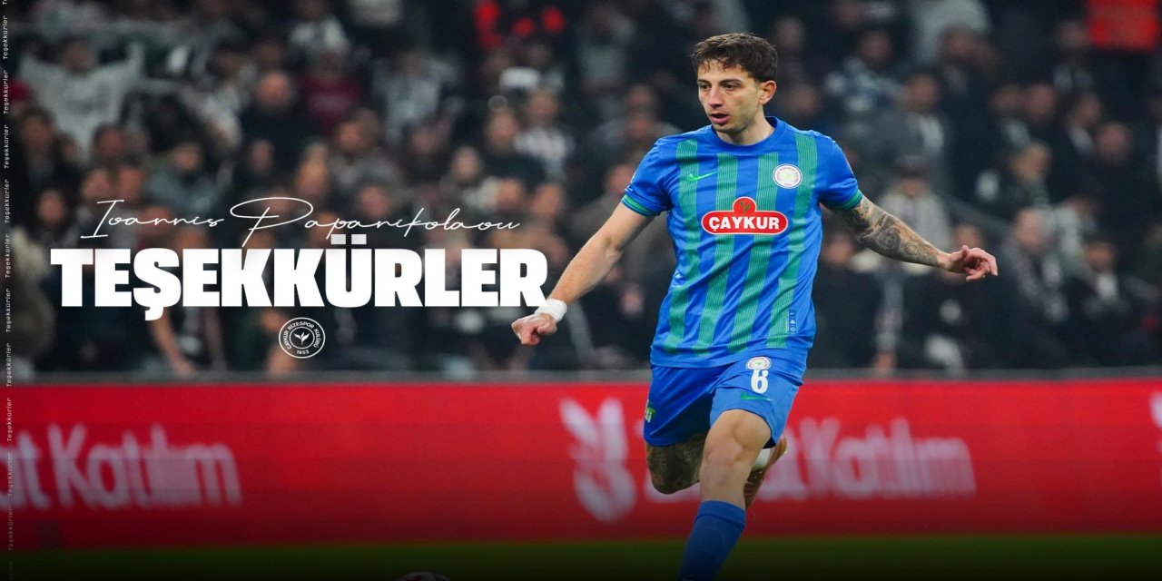 Çaykur Rizespor’da Papanikolaou ile Yollar Ayrıldı