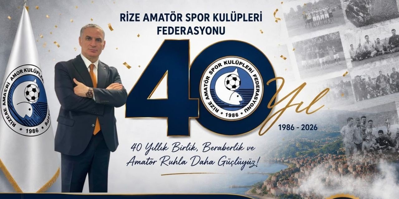 Rize ASKF 40 Yaşında