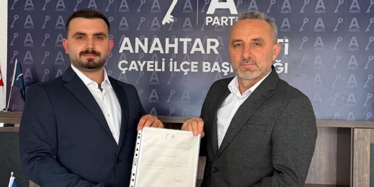Anahtar Parti Rize'de Madenli Belde Başkanlığına Mustafa Yılmaz Atandı