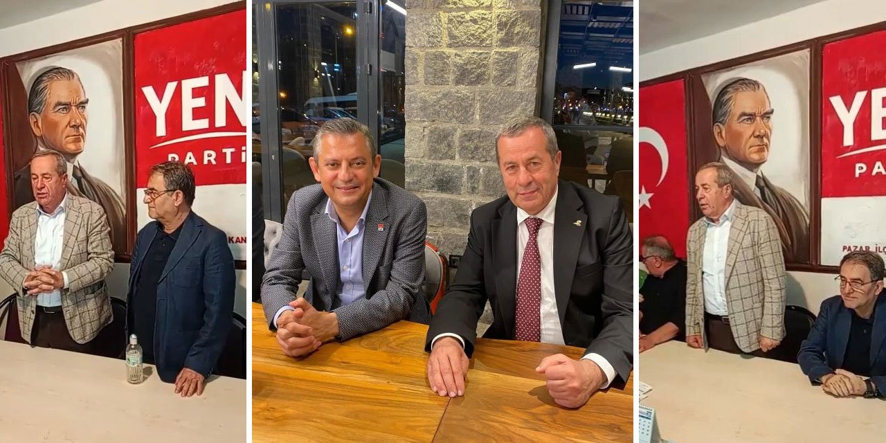 Pazar Belediye Başkanı ve meclis üyeleri Yeni Parti’ye katıldı