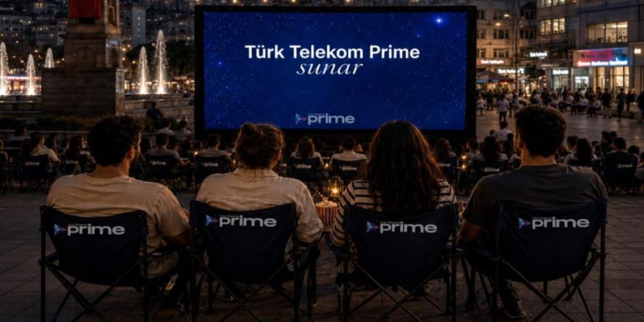 Türk Telekom Prime'dan Rize'de Ücretsiz Açık Hava Sineması