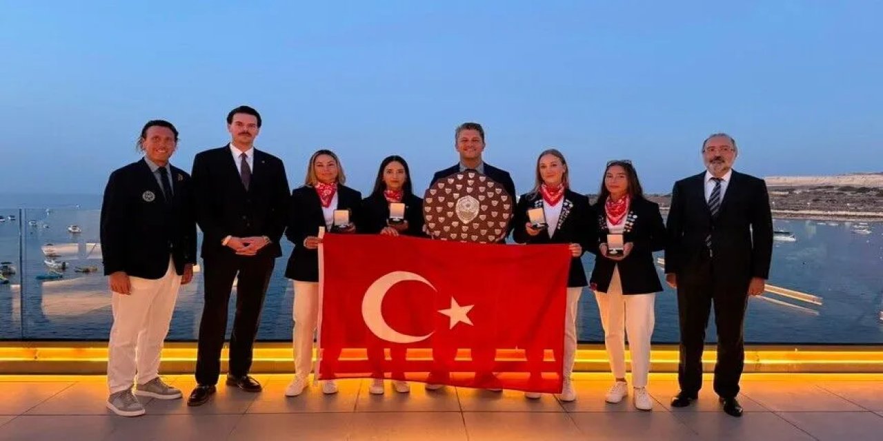 Kadın Golf Milli Takımı, Avrupa Shield Şampiyonası'nda altın madalya kazandı