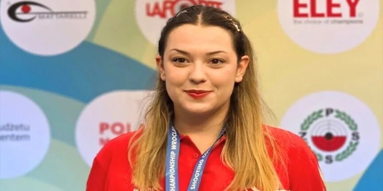 Milli atıcı İlayda Nur Çürük, 23 yaş altında Avrupa şampiyonu oldu