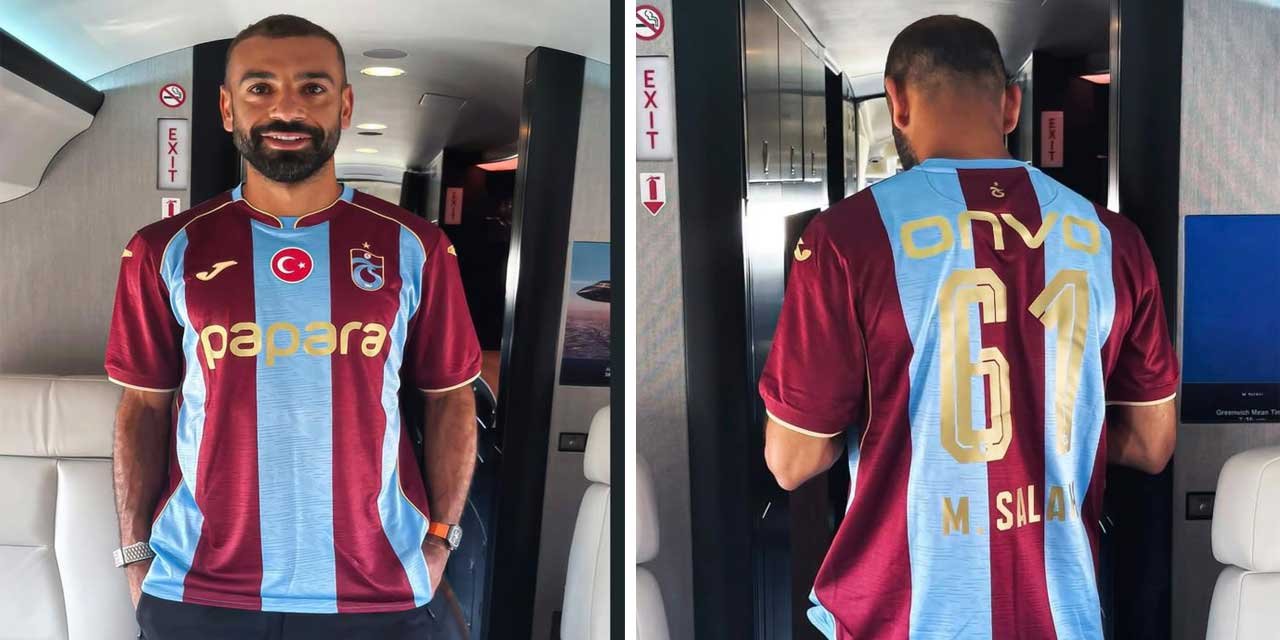 Salah, Trabzonspor formasını giydi