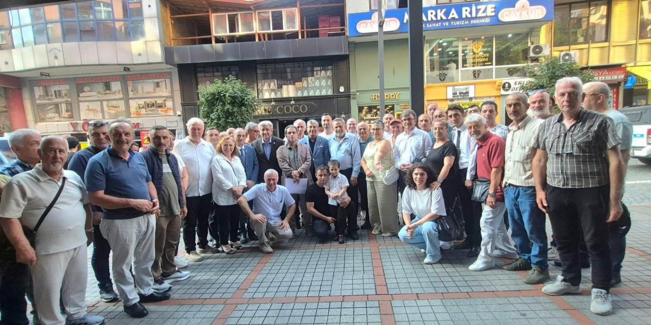 Yeni Parti Heyetinden Rize’ye Saha Çıkarması