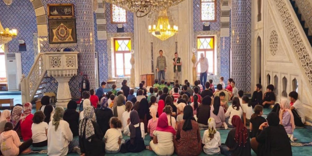Rize’de Örnek Proje: Yaz Kur’an Kurslarında Sanat ve Oyunla Bağımlılıkla Mücadele